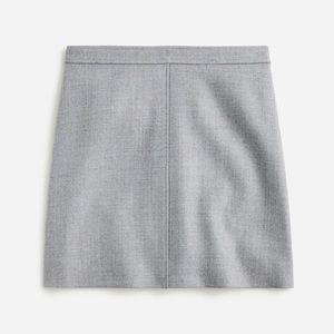 J.Crew Natasha skirt in double-serge wool